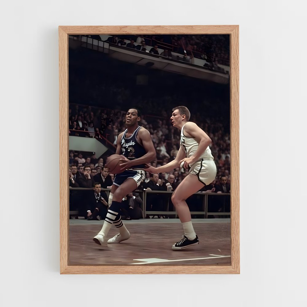 Poster Elgin baylor – affiche Basketball (vue 4)